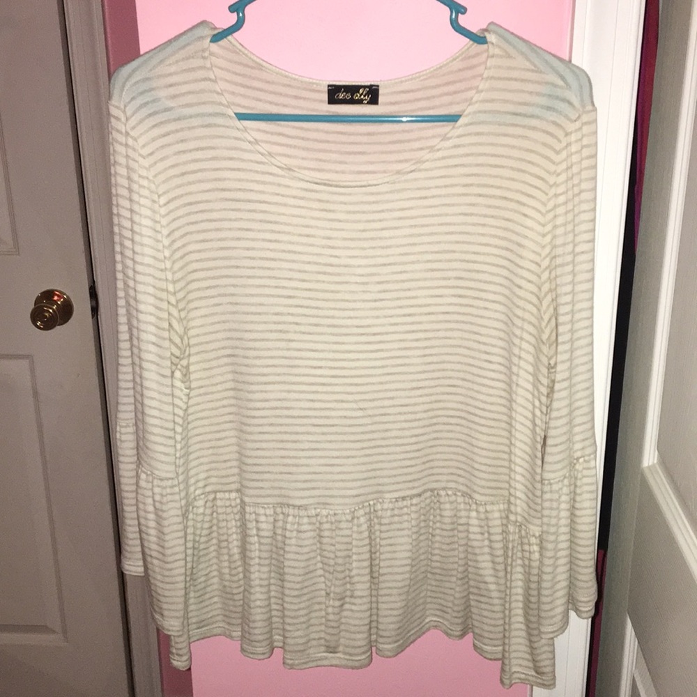 Peplum shirt